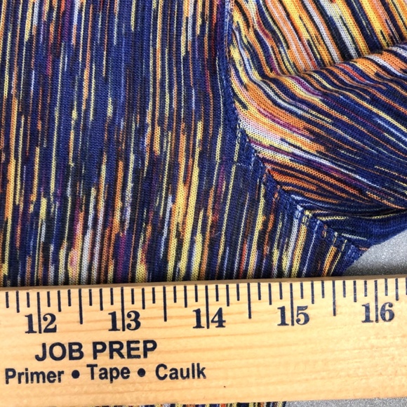 BCBMAXAZRIA Multicolored Tissue Tee Top - Picture 11 of 11